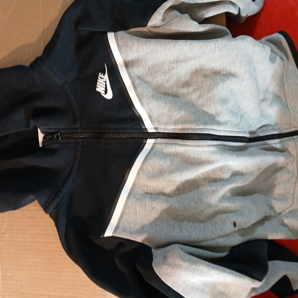 Nike Kids' Black and Gray Jacket